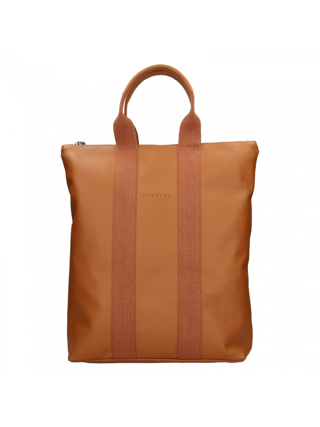 Kožený batoh Facebag Alex – hnědá